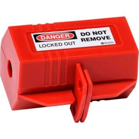 BRADY Brady® 65674 Plug Lockout 110 Volt With Danger Label, Polypropylene, 3-1/8"W x 2"H 65674